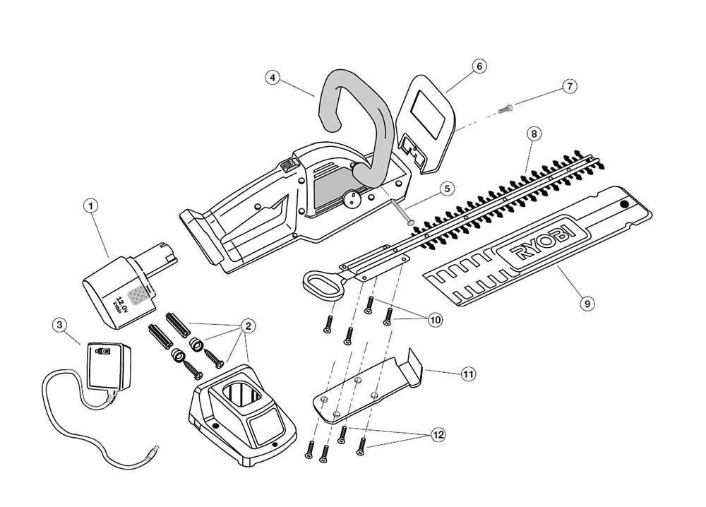 Ryobi R Spare Parts Diagrams Spare Parts Ryobi Trimmers Hot Sex Picture